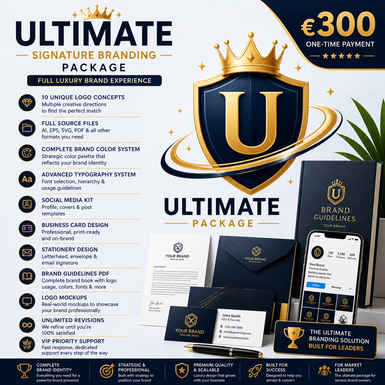 Ultimate Signature Branding Package – Full Luxury Brand Experience